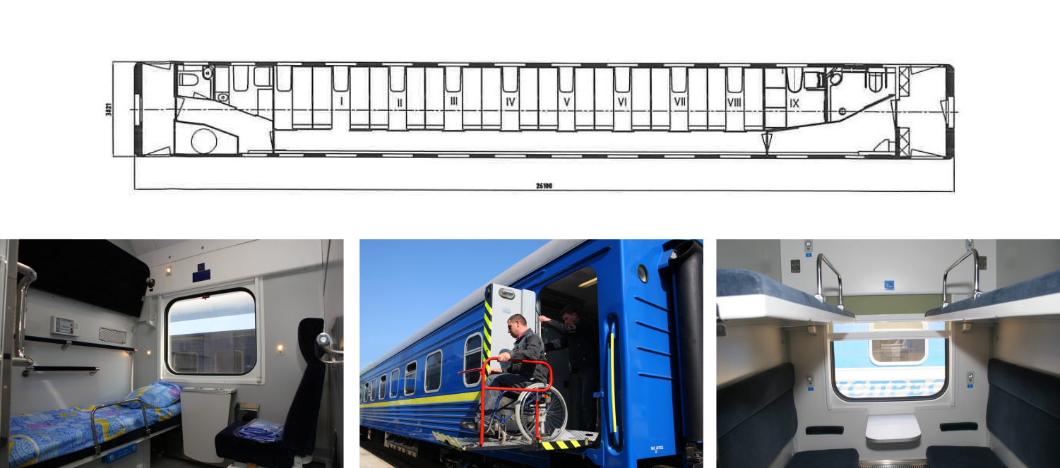 Passenger compartment car model 61-779EGI