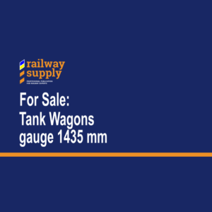 For Sale Tank Wagons Gauge 1435 mm