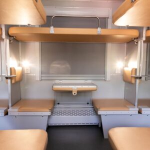 дизайн модернізованих плацкартних вагонів