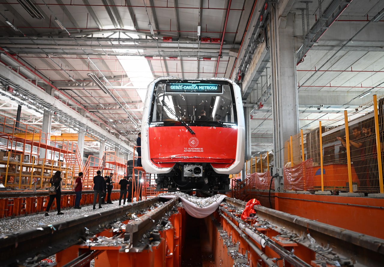 First Turkish Autonomous Metro Train