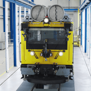 рятувальний потяг компанії Stadler