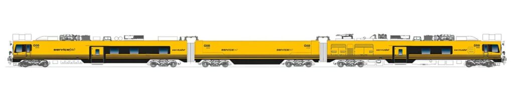 рятувальний потяг компанії Stadler