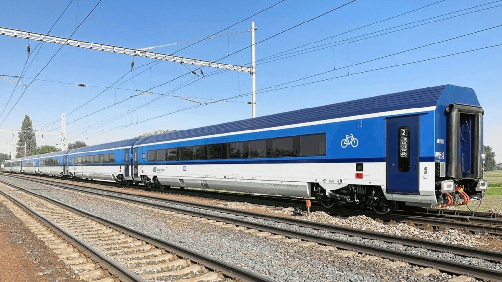 Testing of ComfortJet train carriages