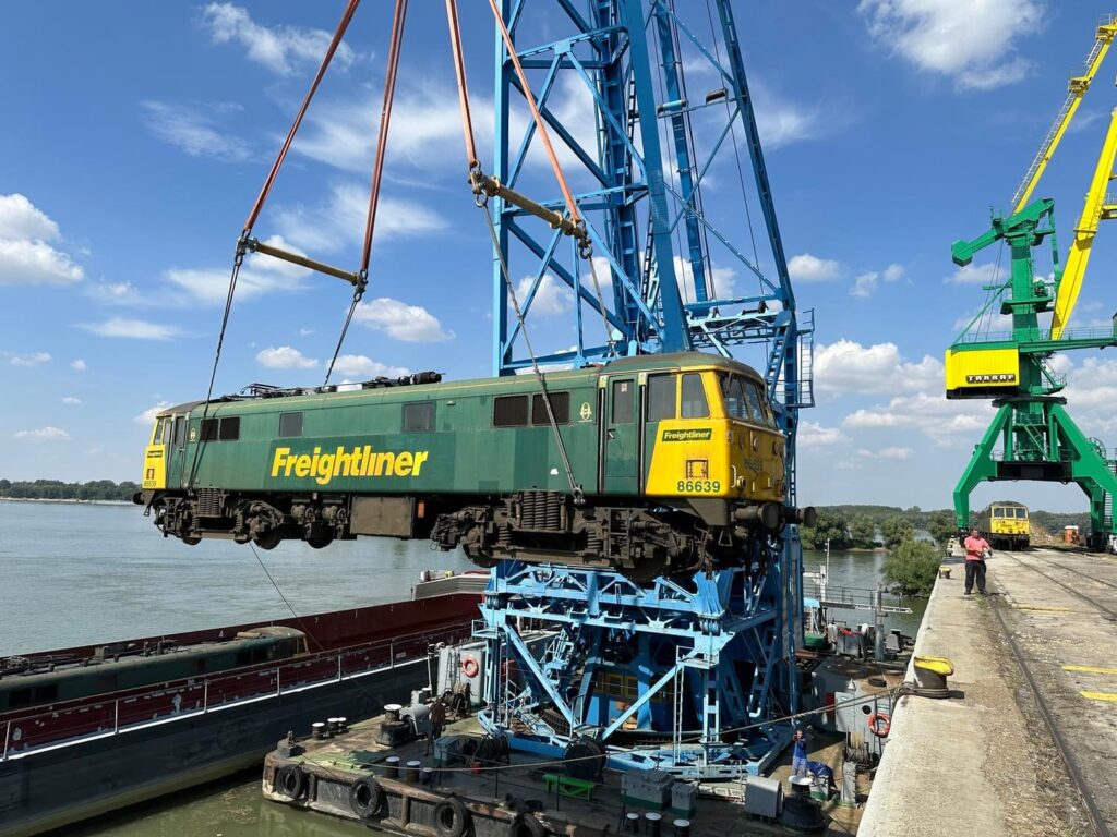 A Shipment of Locomotives Has Arrived for Maintenance