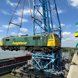 A Shipment of Locomotives Has Arrived for Maintenance