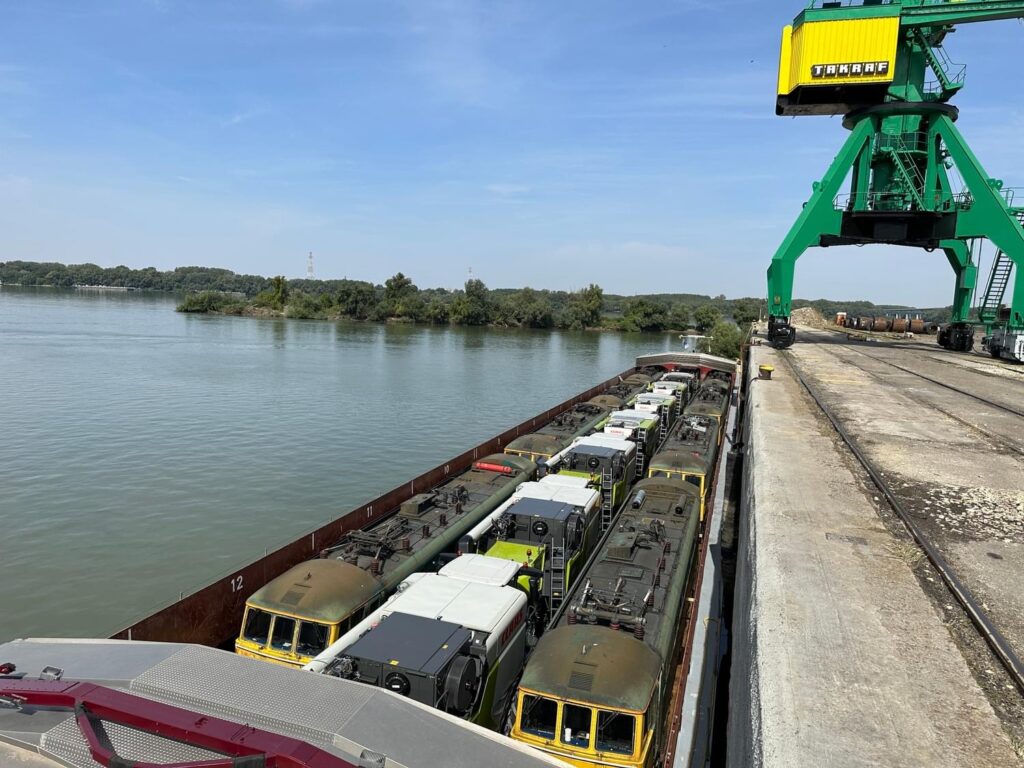 A Shipment of Locomotives Has Arrived for Maintenance