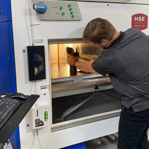 3D printers for servicing rolling stock