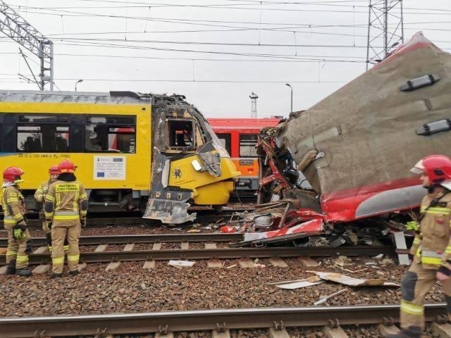 Two Polregio trains collided in Poland