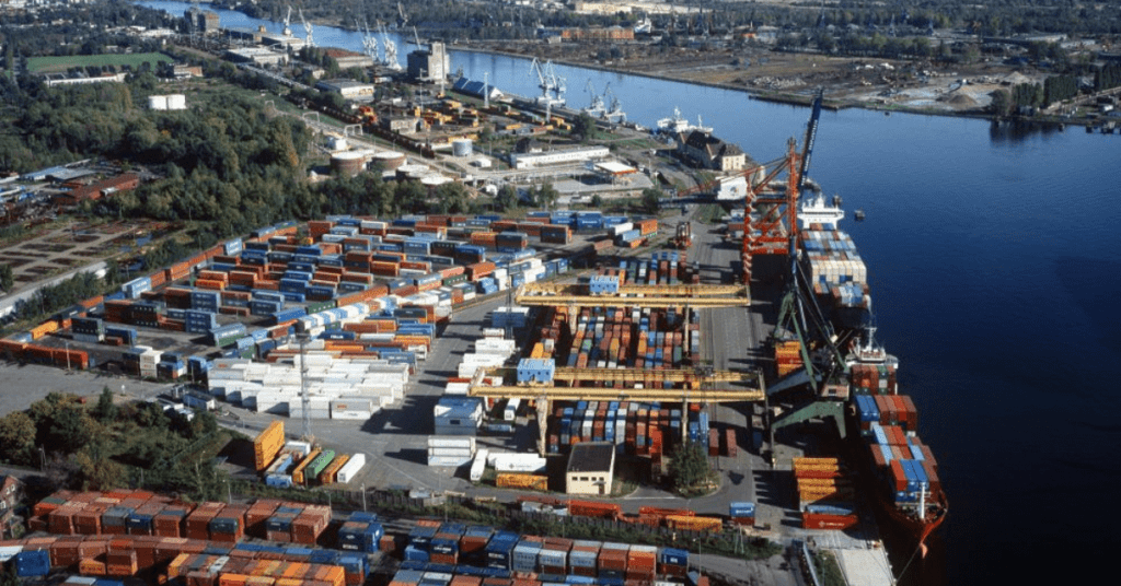 Порт для експорту українського зерна