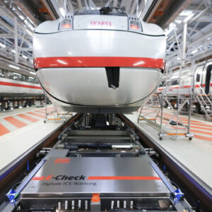 DB develops E-Check for ICE with robotics and AI