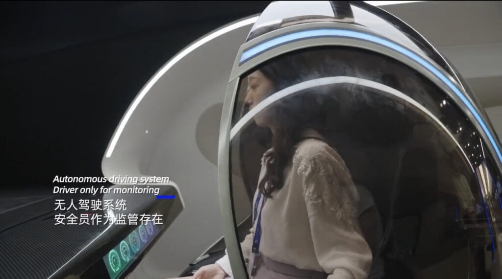 CRRC has showcased a video of the high-speed maglev train cabin