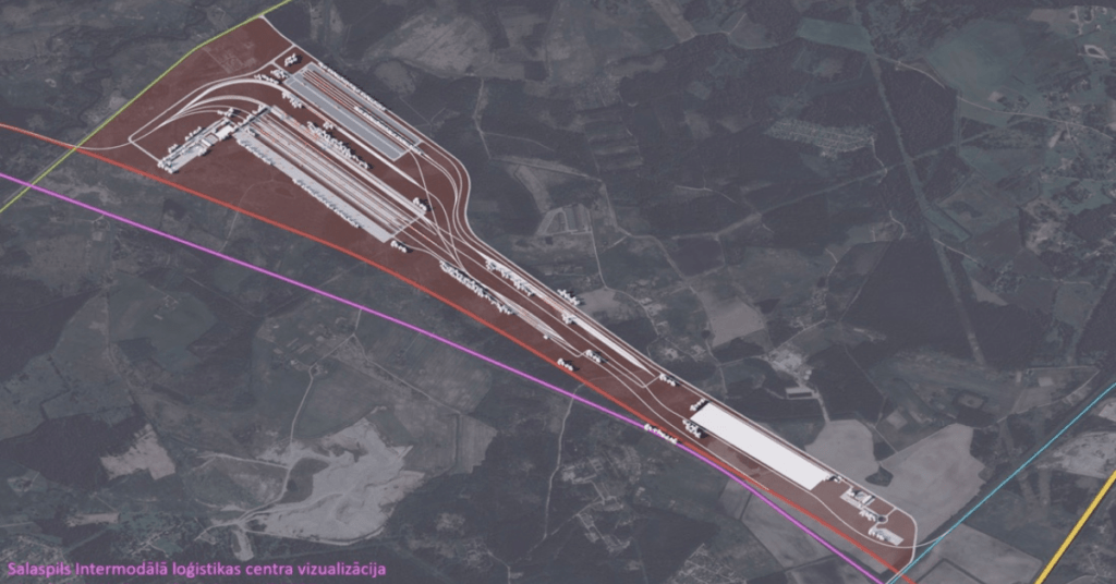 вантажного термінала Rail Baltica
