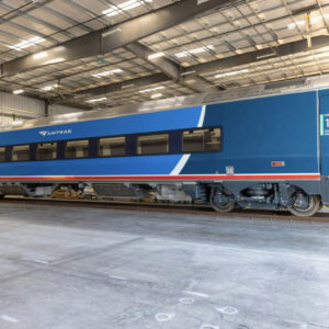 The assembly of Amtrak Airo trains is commencing.