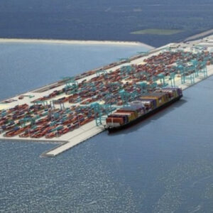 Deepwater Container Terminal with Environmental Solution.