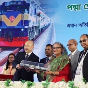 The Dhaka-Bhanga railway line through the Padma Bridge is opening