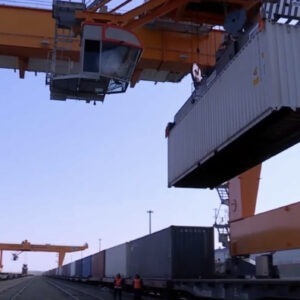 The logistics railroad complex