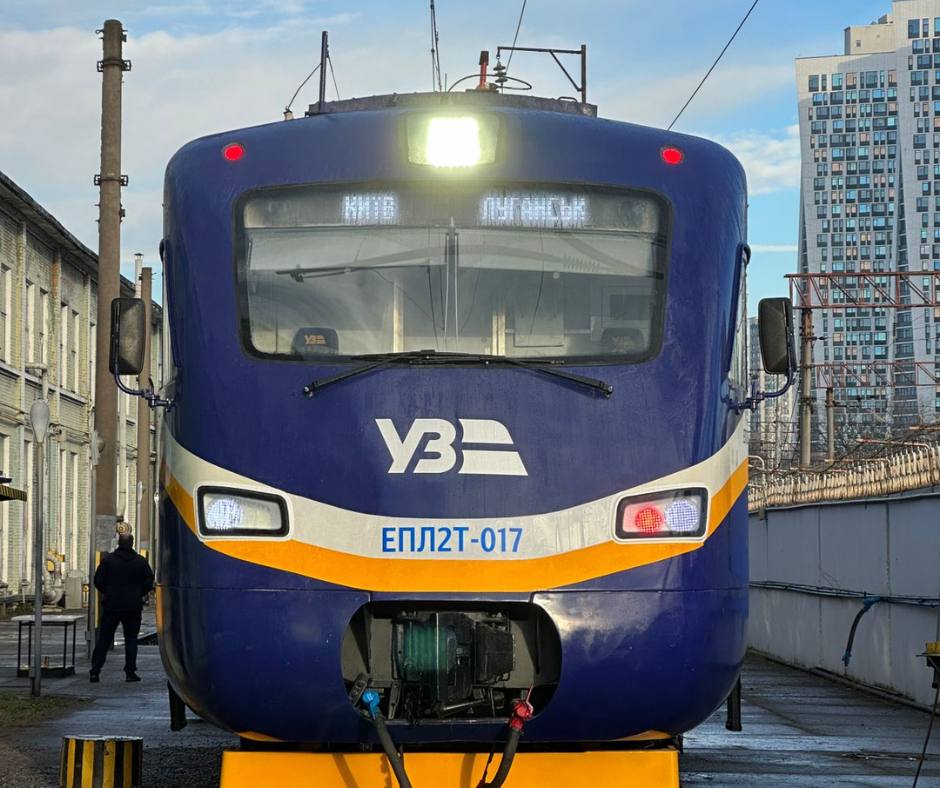 Ukrzaliznytsia has repaired another electric train