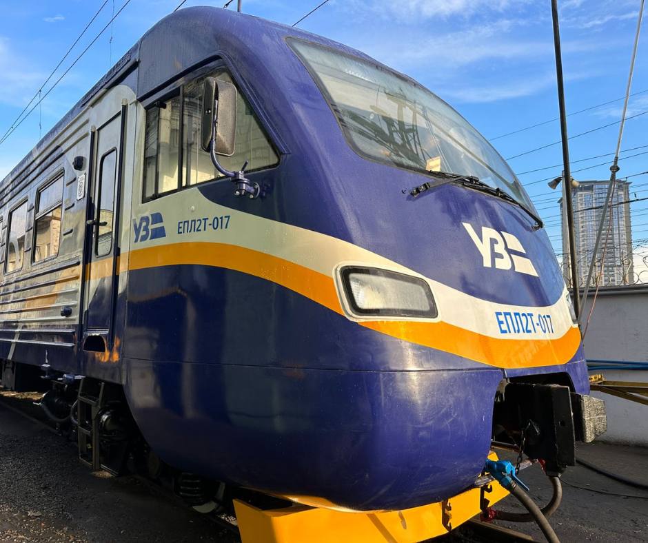 Ukrzaliznytsia has repaired another electric train