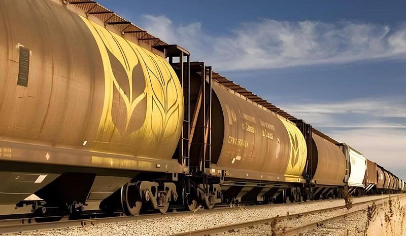 Railway grain shipments