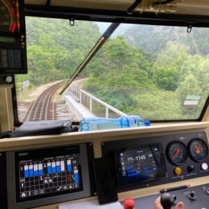 Express Service has unveiled the cab of the locomotive