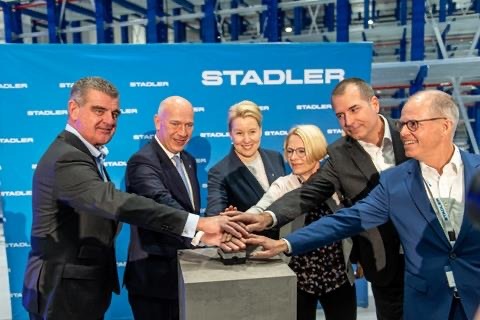 Stadler has opened a logistics center