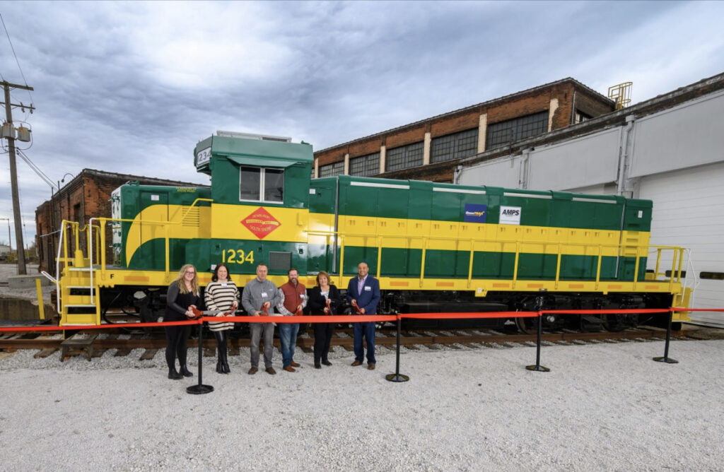 The all-battery electric locomotive