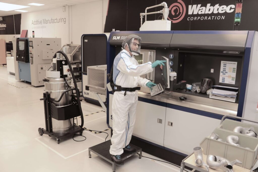 Wabtec has inaugurated its first 3D printing center in Europe