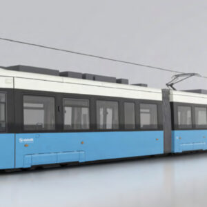 Flexity M33 Type C trams produced by Alstom