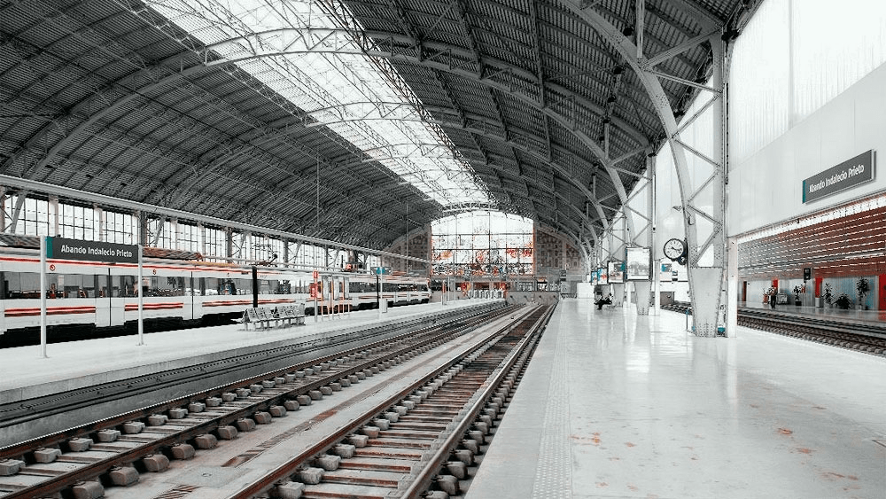 Construction of the high-speed railway line