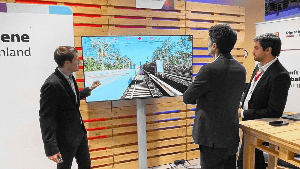 A digital twin of the urban railway
