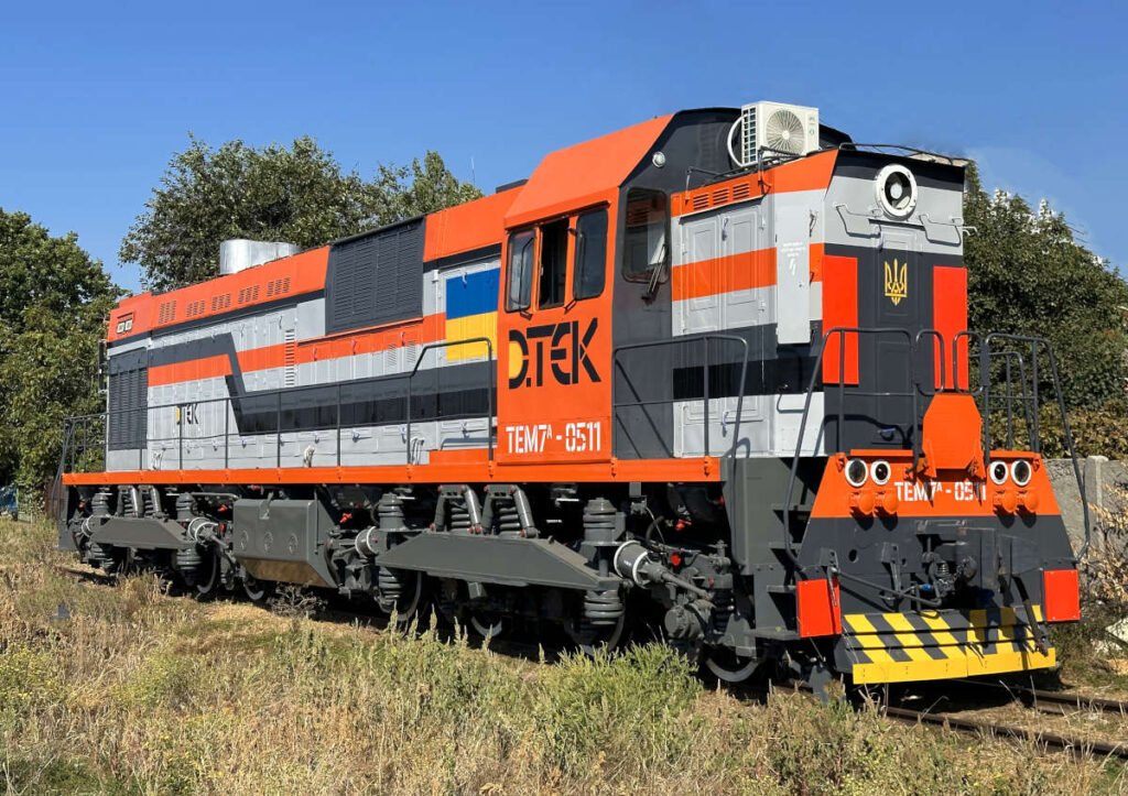 Modernization of locomotives of the TEM7 series