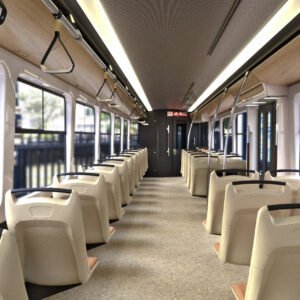 Set of Components for Modernizing Tatra T-3 Tram Passenger Cars