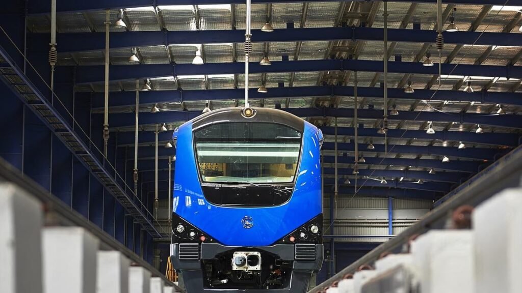 The contract for the supply of unmanned metro trains