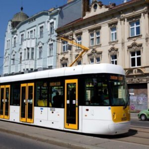 single-section low-floor trams
