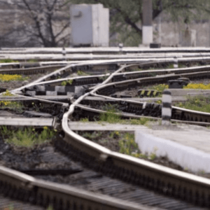 the construction of the Lviv-Mostyska railway in Europe