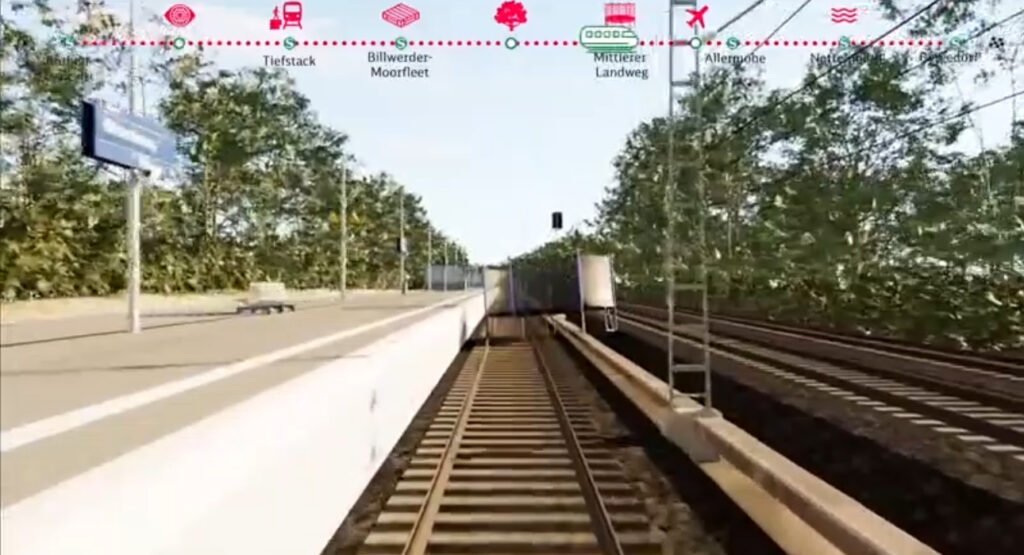 відео цифрового двійника залізниці відео цифрового двійника залізниці