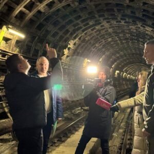 Підтоплення тунелів Київського метрополітену