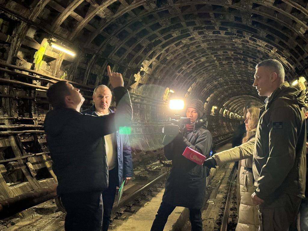 Flooding of Kiev Metro Tunnels