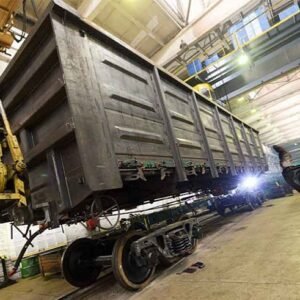 The production of railway wagons in Kazakhstan