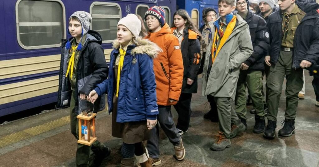 Ukrzaliznytsia delivered the Bethlehem Peace Light