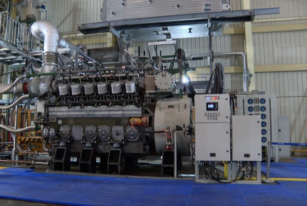 Ammonia-diesel engine