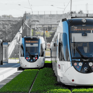 The operation of the T12 tram-train line has been launched