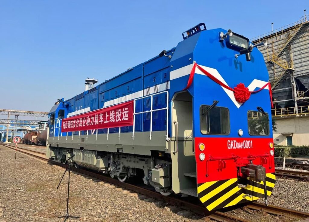 Operation of the hybrid locomotive Operation of the hybrid locomotive