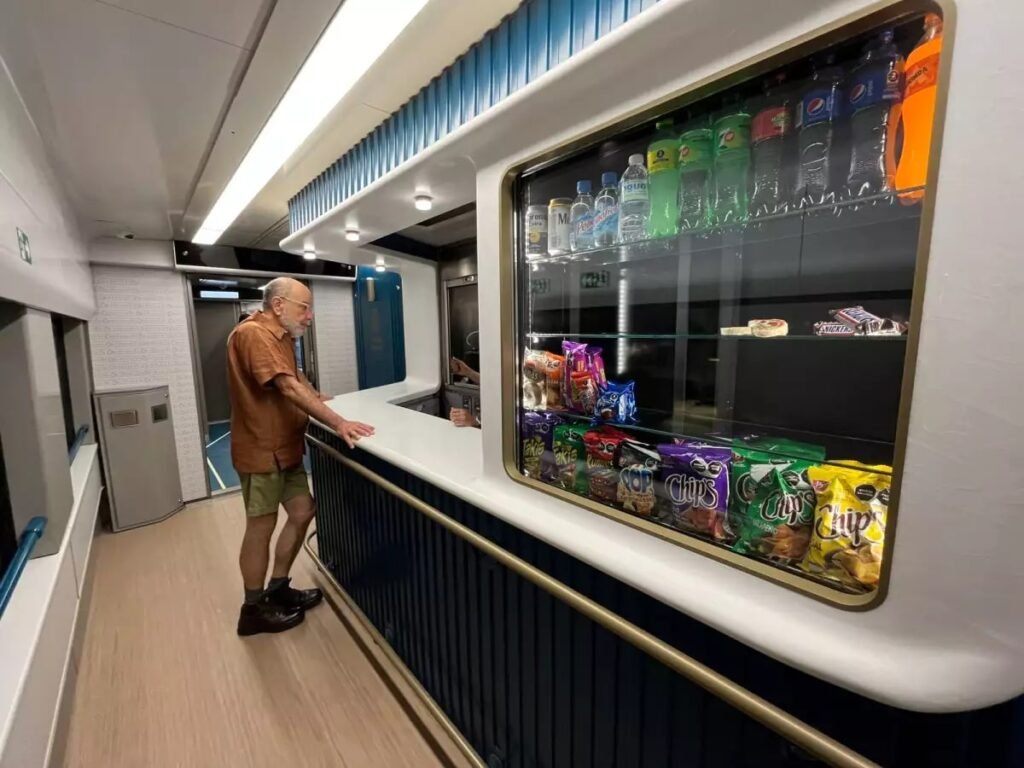 The new tourist railway line