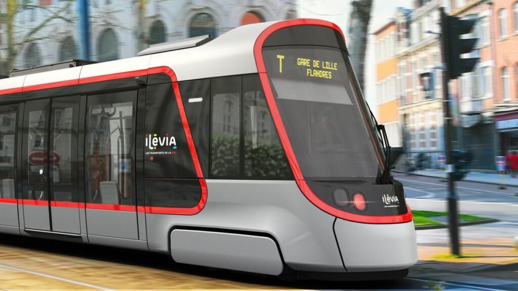 The delivery of Citadis trams by Alstom