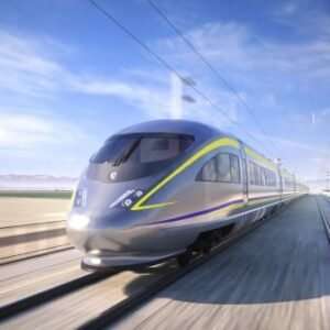 high-speed electric trains for the high-speed rail line