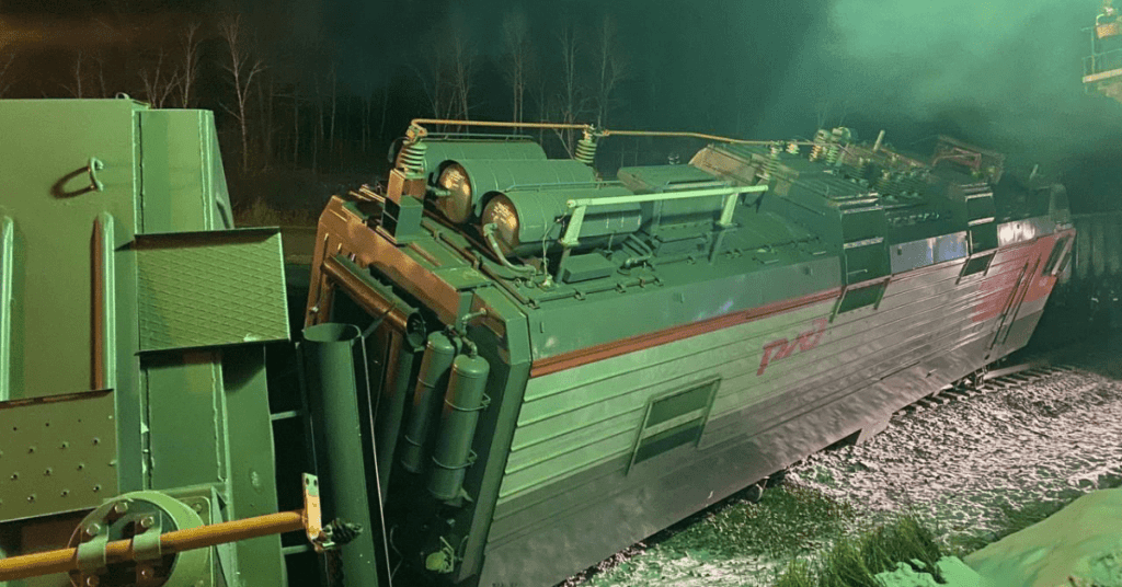 incidents on the Russian Railways (RZhD) in Russia