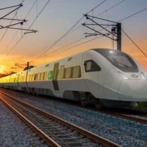 The acquisition of new X80 model electric trains produced by Alstom