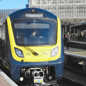 The first Arterio series 701 electric train