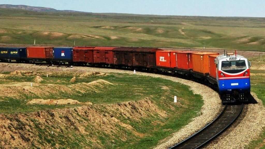 The volume of railway transportation along the Middle Corridor